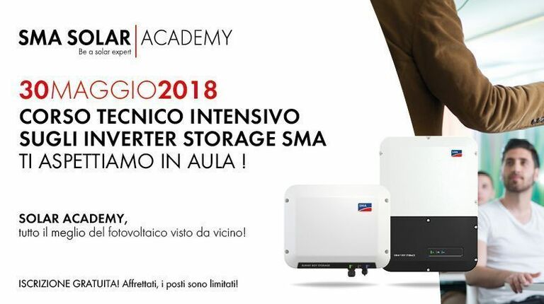 SMA Solar Academy – In arrivo la seconda tappa dedicata ai professionisti di settore!