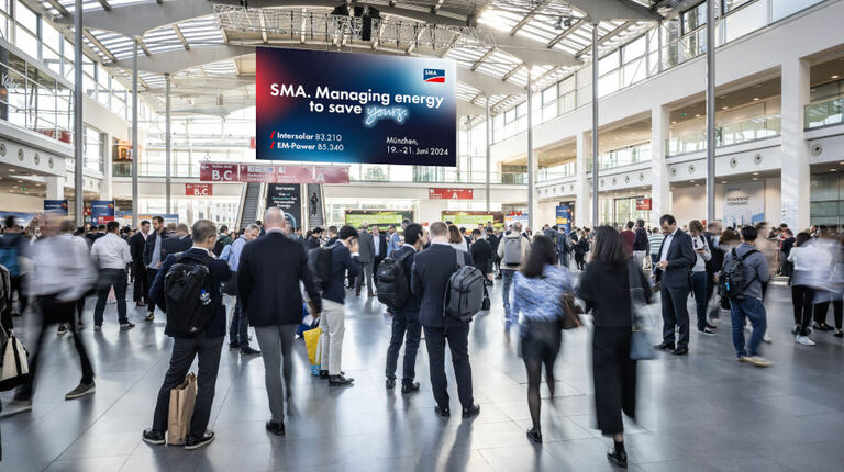 Il futuro dell'energia rinnovabile: SMA presenta soluzioni innovative a Intersolar Europe 2024