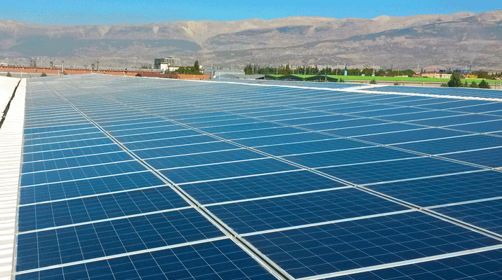 Una foto dell'impianto realizzato da SMA Italia e Enerray nella Provincia di Kahramanmaras, Turchia