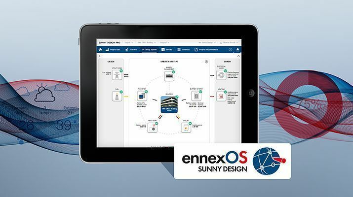 Sunny Design Pro di SMA consente la progettazione integrata degli impianti energetici