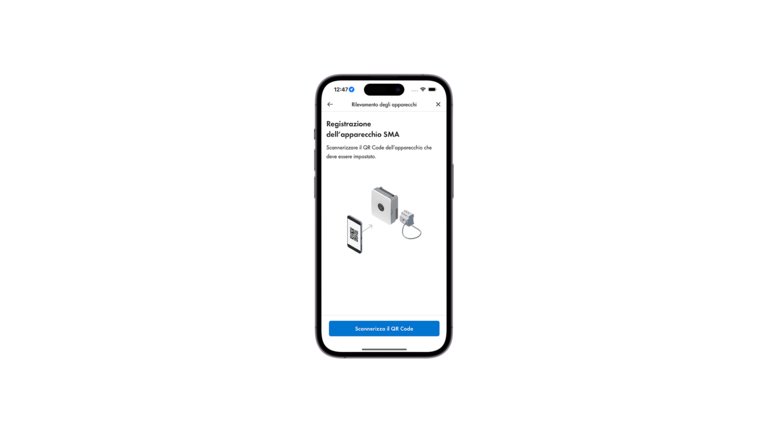 Scansiona il codice QR