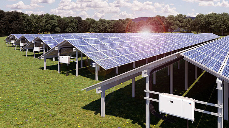 Sunny Tripower CORE2: design flessibile per impianti fotovoltaici commerciali su tetto e a terra