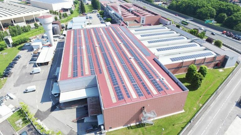 Sunny Tripower Core1 di SMA - Nuova energia pulita per la sede storica di Mantero Seta Spa a Grandate (CO)