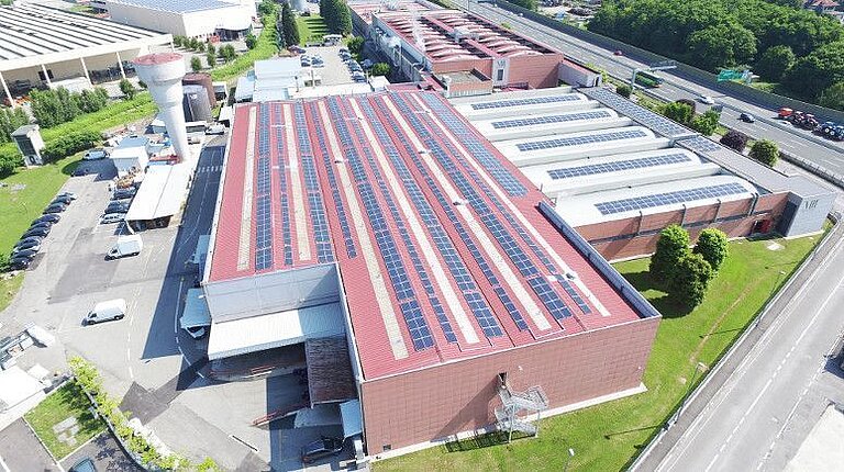 Sunny Tripower Core1 di SMA - Nuova energia pulita per la sede storica di Mantero Seta Spa a Grandate (CO)