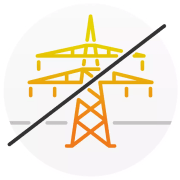 Indipendenza al 100% dalla rete e dai costi per la corrente