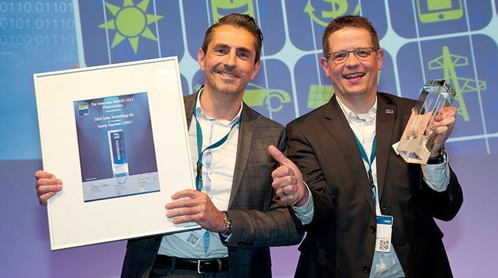 SMA vince il premio Intersolar con il nuovo Sunny Tripower CORE1