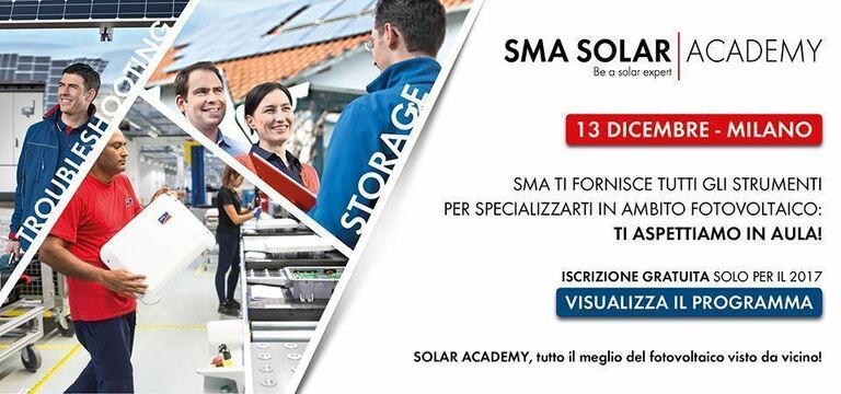 SMA Solar Academy 2017 – Tutto il meglio del fotovoltaico visto da vicino!