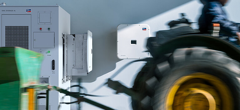SMA Commercial Energy Solution: Accumula energia solare. Usala in modo flessibile.