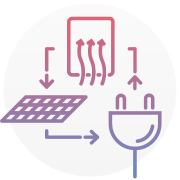 Integrazione in un unico sistema dell’approvvigionamento di calore, della produzione e del consumo di energia elettrica